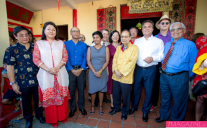 Ericka Bareigts et Didier Robert réunis pour le Nouvel An chinois