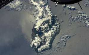 La Réunion vue de l'espace par l'astronaute français