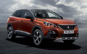 La Peugeot 3008 élue de "Voiture de l'année 2017"