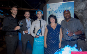 Pommery Blue Sky: dégustation sur glace!