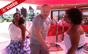 [VIDÉO] À La Réunion, Cauet s'essaie au Maloya