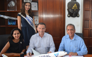 Air Austral partenaire de Miss Réunion 2017