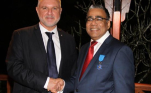Le Mauricien Donald Payen décoré de l'Ordre du Mérite