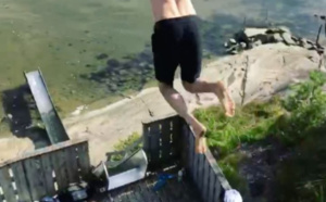 Un saut qui aurait pu très mal tourner