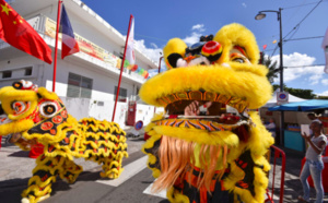 [RETOUR IMAGES] La danse des lions du festival Guandi à La Réunion