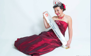 Angélique Marceline, Miss Hibiscus 2018 est sapeur pompier volontaire