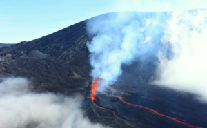 Le Piton de la Fournaise fait encore son show !
