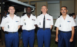 Laurent Tavenot, Michel Clouet, et Fara N’Doye