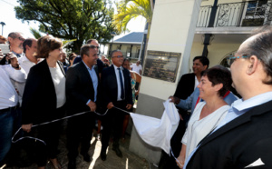 Annick Girardin, Ministre des Outre-Mer en visite à l’île de la Réunion