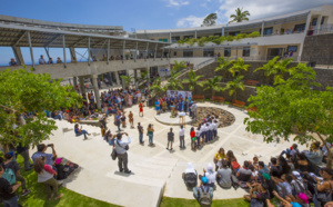 Inauguration du Lycée Nord de Bois de Nèfles