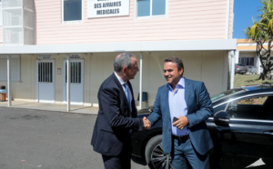 Visite du chantier d’extension et de modernisation du CHU Sud Réunion