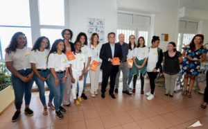 Visite du lycée des Avirons