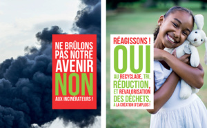 Oui au recyclage, tri, réduction et revalorisation des déchets, à la création d’emplois !