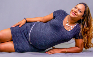 Marina Laisser, son bébé a un mois déjà...