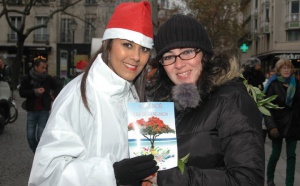 Ile de la Réunion Tourisme, Des letchis distribués à Paris!