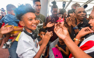 📷 Soan : son retour à La Réunion en images