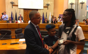 ▶️ Nono, le père de Soan reçoit la médaille du Département