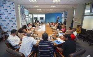 Rencontre entre le CCC et le Président de Région