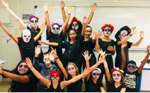 📷 Jour des morts: La fête mexicaine à l'honneur au collège Le Bernica