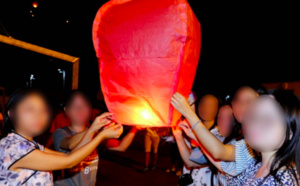 Interdiction des lâchers de lanterne volante : le Préfet s'interroge