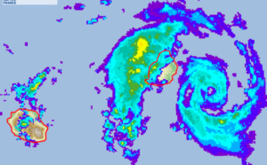 Intensification de Calvinia : des rafales sur mer de 130 km/h
