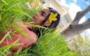 Gwenaëlle, la gagnante Elite Model Look Reunion Island 2019 de retour dans son île