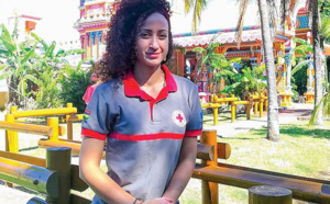 Murielle Chapelin, VSI à l’île Maurice