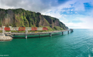 Chantier de la Nouvelle Route du Littoral (NRL)