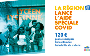 Lycéen, Lycéenne, La Région lance l’aide spéciale COVID