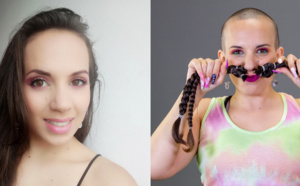 Marine : " j'ai donné mes cheveux pour une association! "