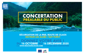 Sécurisation de la RN5, route de Cilaos - Concertation préalable