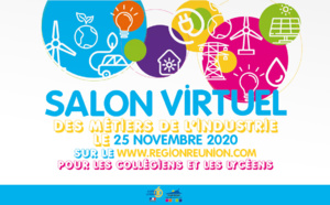 Le 1er salon virtuel des métiers de l’industrie pour les collégiens et les lycéens