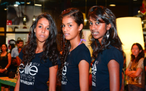 Ultime Casting Elite Model Look Réunion 2013, à Sainte-Marie