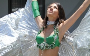 Emmanuelle Cazanove, danseuse orientale