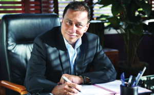 A table avec Ibrahim Patel