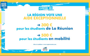 Covid-19 : Une aide de 300 et 500€ pour les étudiants Réunionnais