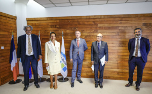 Coopération Régionale : visite de courtoisie de l’Ambassadeur délégué à la coopération Régionale dans l’océan Indien à la COI