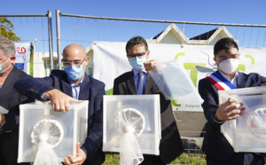 Opération de lâchers de moustiques dans le cadre du projet TIS