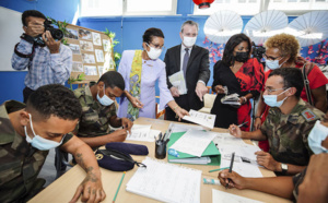 Visite au RSMA dans le cadre des Journées Nationales d’Action contre l’Illettrisme 2021 (JNAI)