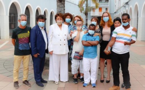 Visite de la Ministre du centre APAJH de La Réunion