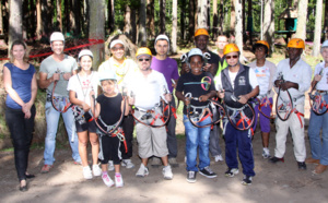 Accrobranche, une activité "en l'air"!