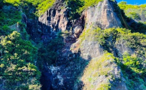 Travaux de purges sur la route du Littoral