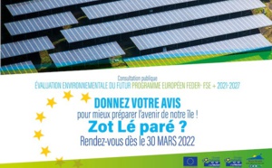 Consultation Publique - évaluation environnementale du futur programme européen FEDER - FSE