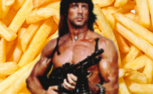 Ses frites sont froides, il tire sur le serveur