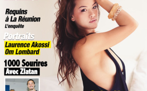 En couverture, la sexy Saku H, franco-cambodgienne, modèle photo. 