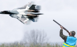 Ukraine : il abat un avion de chasse russe avec un vieux fusil