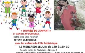 "Sourire de l'enfant" et Vanille M'Doihoma fêtent la musique