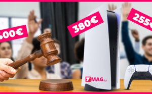 Des Playstations 5 saisies mises aux enchères par l'Etat