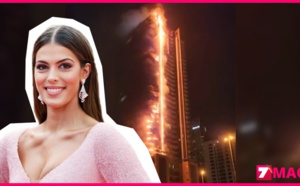 Dubaï : Iris Mittenaere, l’ex Miss Univers évacuée en pleine nuit suite à un incendie dans un gratte-ciel