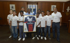 Les VIM de 1000 Sourires reçus par le Maire de Saint Paul